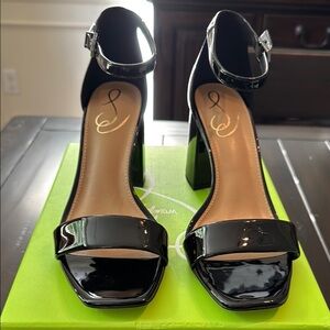 Sam Edelman Black Heeled Shoes Size 8